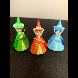 Disney Accents: Sleeping Beauty Fairies Porcelain Disney Figurines